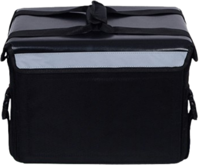 ONCE 버거가방 18리터 벨크로 배달가방 소형탑박스 보온 보냉, 18리터 배달가방