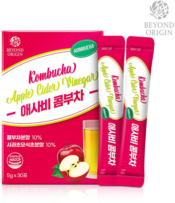 비욘드오리진 애사비 콤부차, 1개, 30개입, 5g
