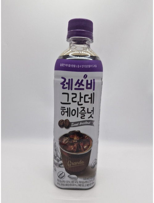 레쓰비 그란데 헤이즐넛, 500ml, 24개
