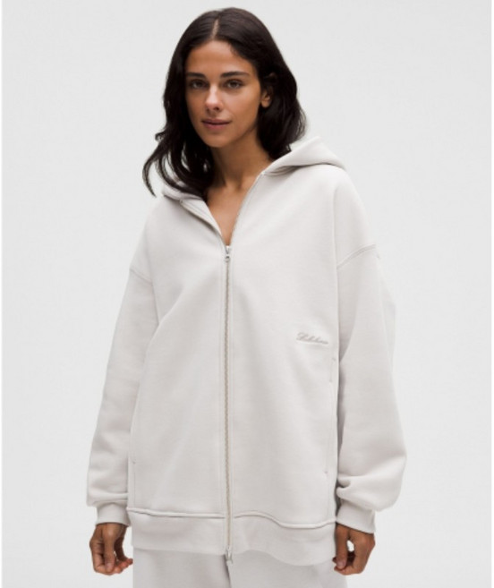 룰루레몬 빅 코지 울트라 오버사이즈드 풀집 후디 롱 여성 후드집업 오버핏