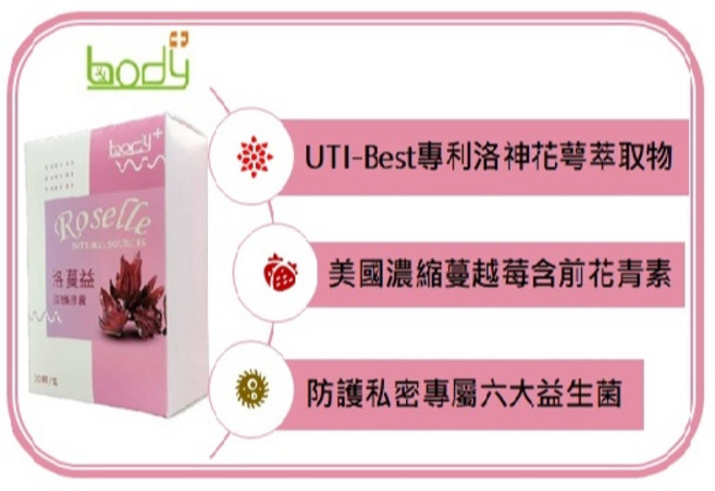 洛蔓益女性保護者膠囊 專利洛神花萼萃取 蔓越莓 女性益生菌, 1個