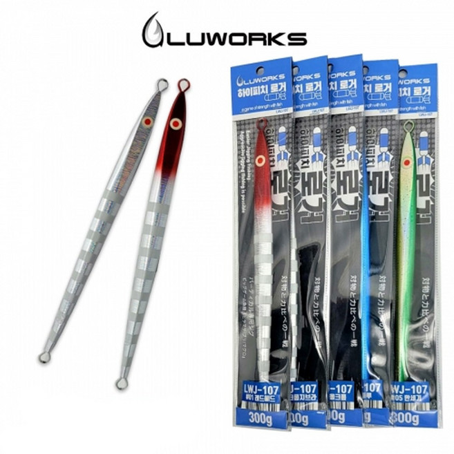 TSC루웍스 LWJ-107하이피치로거 200g/240g/300g/350g 롱지그/메탈지그 전동지깅/부시리/방어/참치, 200g 05 만세기, 1개
