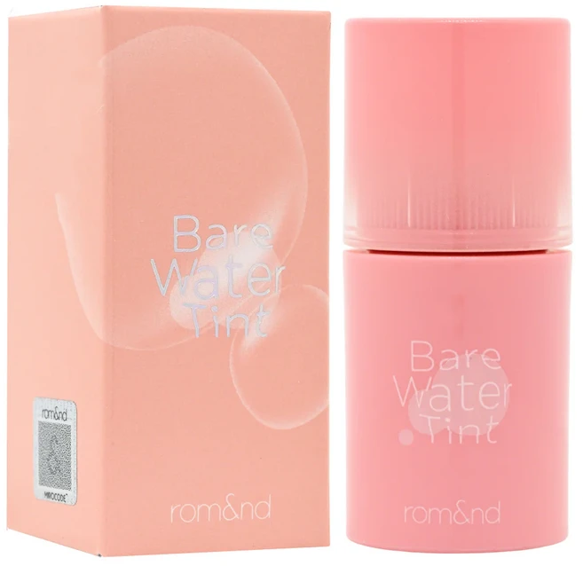 rom&nd 水霧染唇釉 Bare Water Tint, 01 Bare Vanilla, 1個