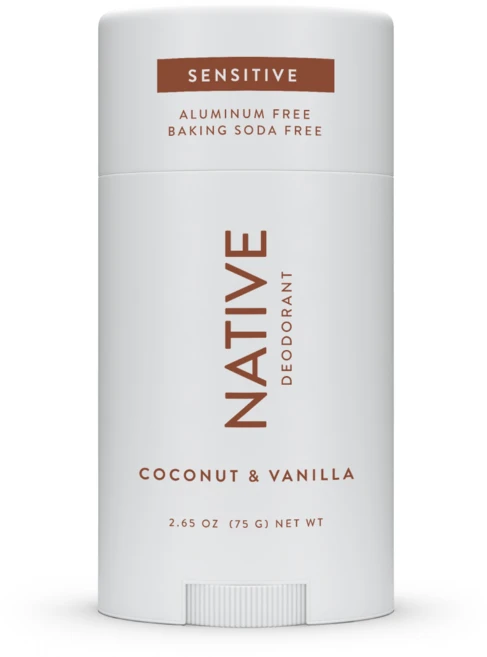 미국직배송/네이티브 데오드란트 센스티브 코코넛&바닐라 파라벤&알류미늄 프리 Native Sensitive Deodorant Coconut & Vanilla [75g], 1개, 75g - 쿠팡