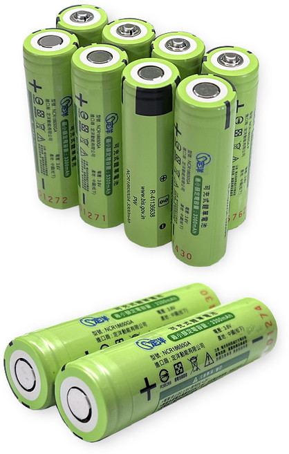 松下 NCR18650GA 3450mAh 18650充電式鋰電池 10A放電 BSMI認證, 1個, 1個裝