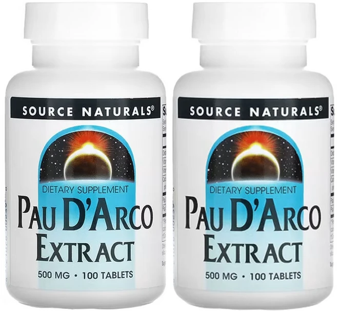 1+1 소스내츄럴스 포다르코 껍질 추출물 500mg 100정 칼슘 비타민C 비타민A, 2팩 - 쿠팡