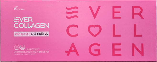 최신상 에버콜라겐 타임레티놀A, 3g, 180개