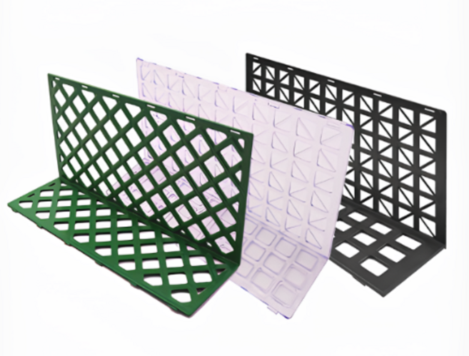 다용도 칸막이(검정/투명/초록) 마트 정육점 진열 쇼케이스, 검정, 50개