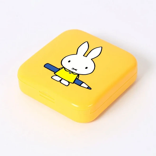 미피 토끼 세라믹 접시 애니메이션 귀여운 만화 크리 에이 티브 간단한 토스트 모양 카와이 야채 접시 피크, 01 Miffy-A