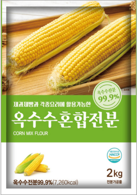 새롬푸드 옥수수 혼합 전분, 2kg, 1개