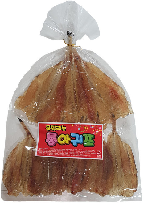 건어물파티 못말리는 참좋은 꼬리 아귀포 6~7마리, 1개, 350g