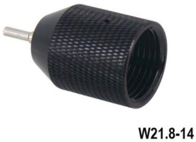 맥주타워 생맥주 기계 디스펜서 리필 가능한 Co2 카트리지 SS304 3824UNF 스레드 디스펜싱 액세서리 칵테일 셀츠 탄산 그로우러 맥주 케그, [07] Refill Charger C, 1개