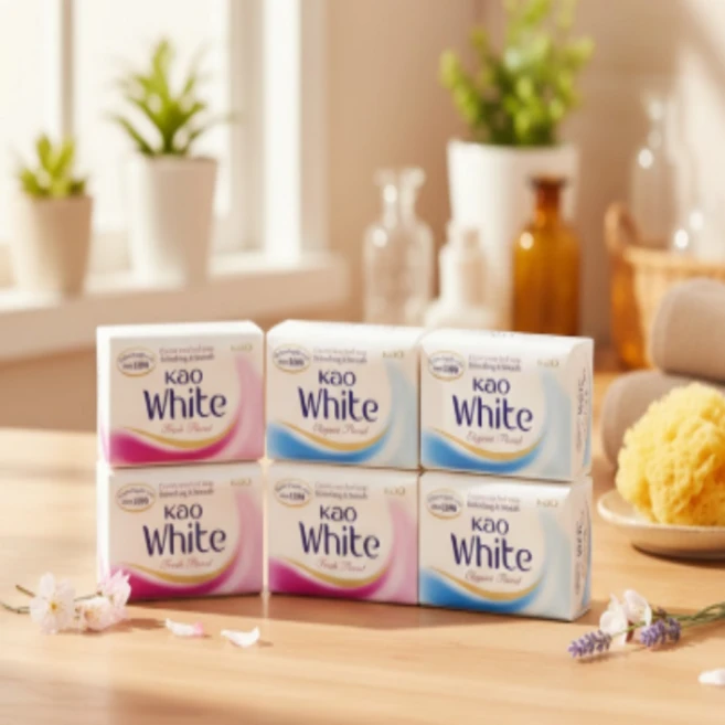 costco kao white soap, 130g, 6개입, 6개입 - 쿠팡