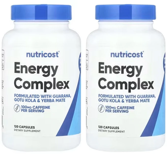 뉴트리코스트 에너지 복합체 120캡슐, 2개, 120정 - 쿠팡
