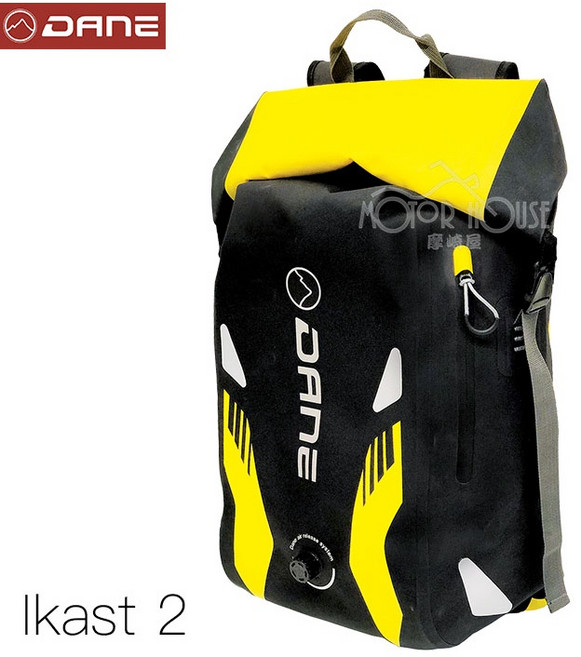DANE Ikast2 騎士防水後背包 22L 附電腦收納袋 洩氣閥