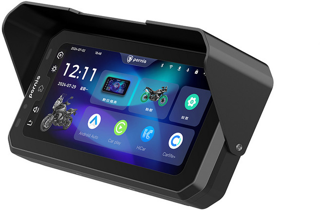 【Polaroid寶麗萊】Pernis 機車CarPlay R45334, 1個, MS700C主機,不含安裝