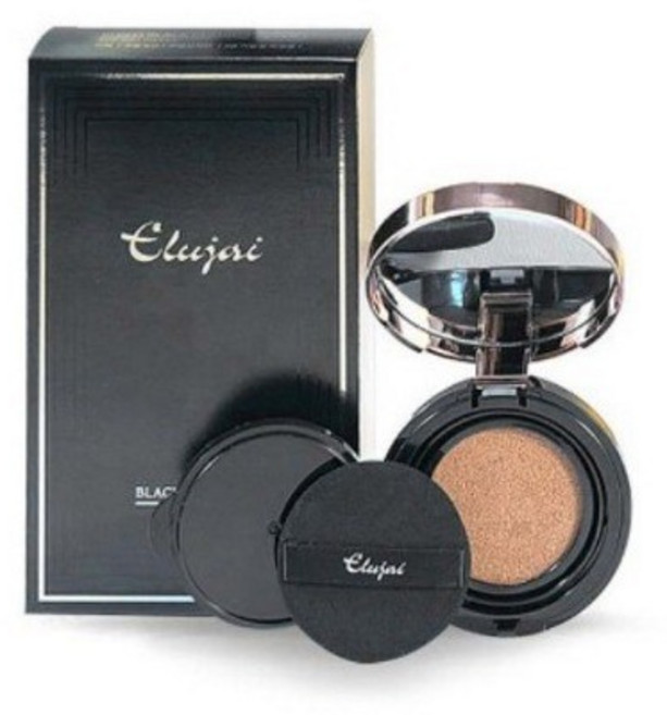 물광막형성 촉촉탱탱피부 미백 주름개선 자외선차단 블랙쿠션 (본품+리필세트) 스마트세일즈, 23호, 1개