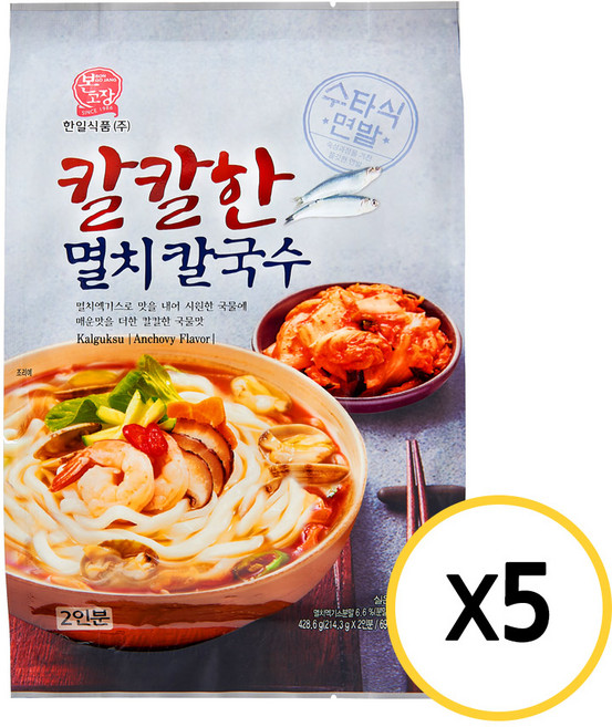 본고장 캠핑 낚시 필수품 생면 우동나베 김치우동나베 한강라면 불짬뽕 라볶이 생우동 멸치칼국수 바지락칼국수 4~5개 택1, 428.6g, 5개