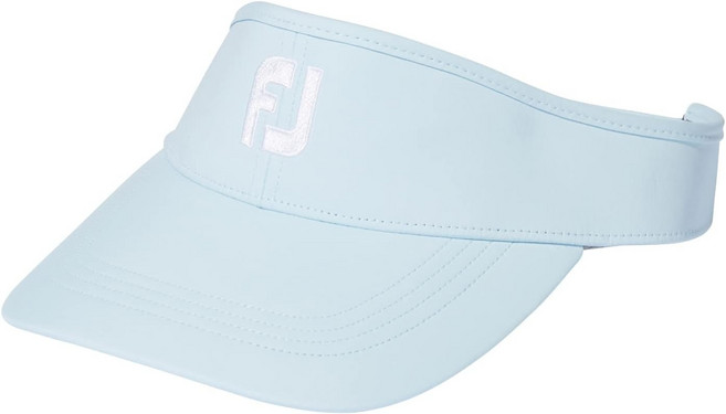 풋조이 여성용 기본 바이저 골프 모자 4컬러, 55-57cm, 블루