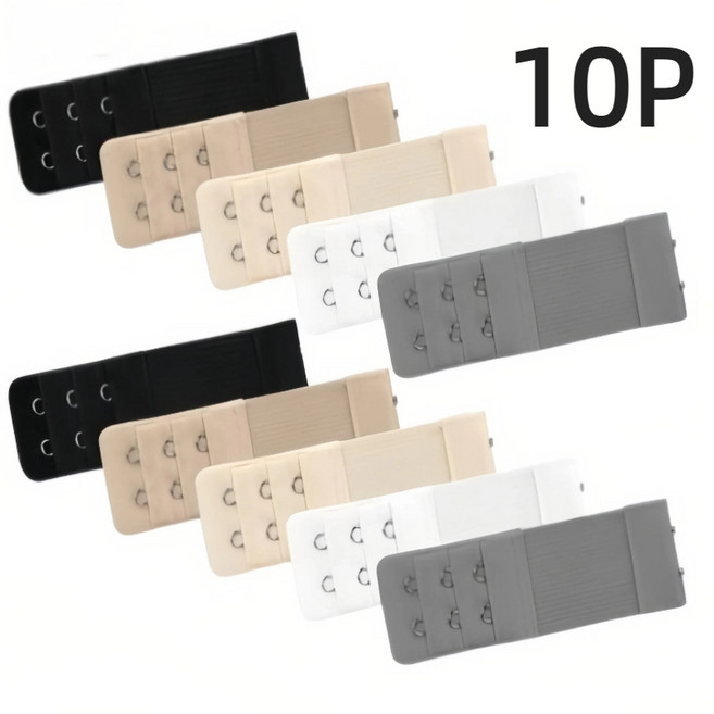 투니스 여성 브라 연장 후크 밴딩 브래지어 10개입