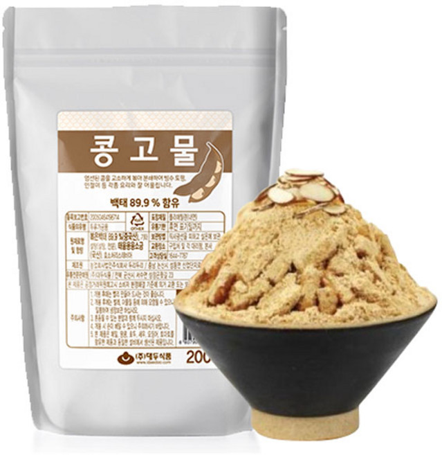 [화과방] 콩고물 200g 팥빙수 토핑, 1개
