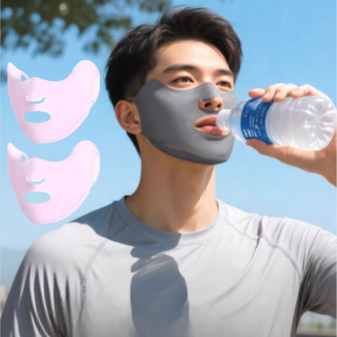 마미앤 자외선차단 마스크 스포츠 얼굴 햇빛가리개 쿨마스크