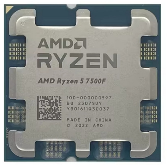 AMD 超微 Ryzen 5 7500F CPU, 單一選項1