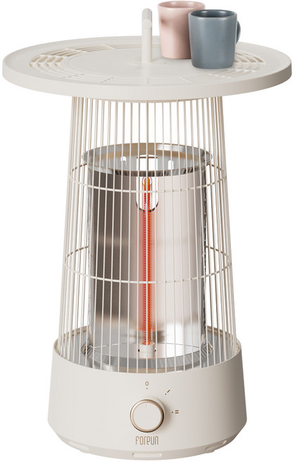 포른 테이블 썬히터 캠핑 전기히터 오방난로