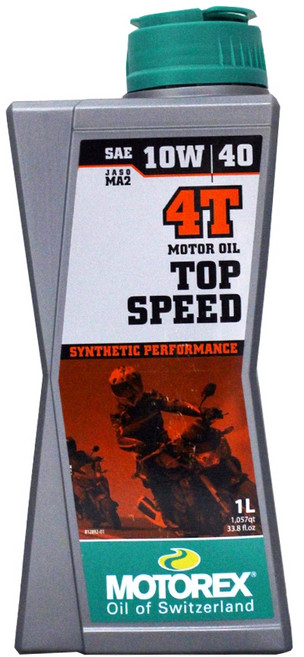 MOTOREX Power Synt 4T 全合成機車機油, 1個, TOP SPEED 10W40