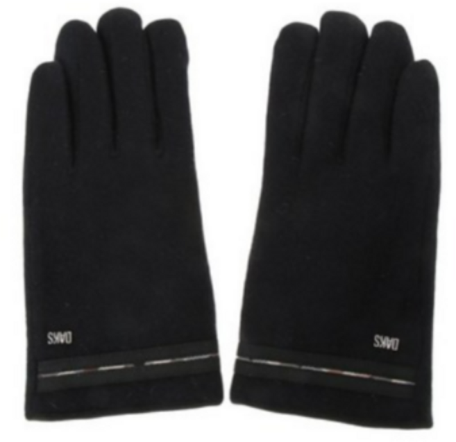 닥스 남성용 울 로고 스마트폰터치 장갑 DCGV4F100