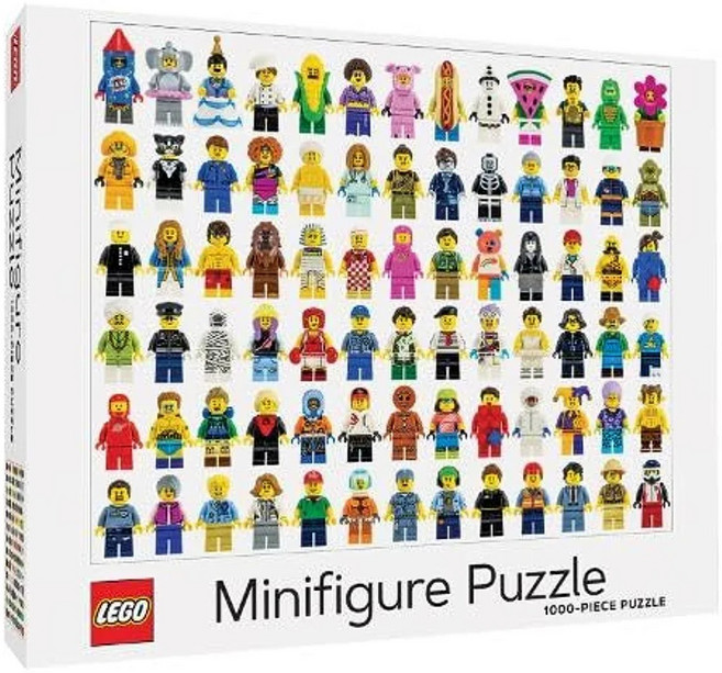 레고 미니피규어 1000pcs 직소 퍼즐, 1000피스, 1개