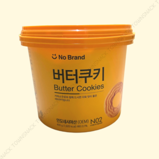 노브랜드 버터쿠키, 6개, 400g