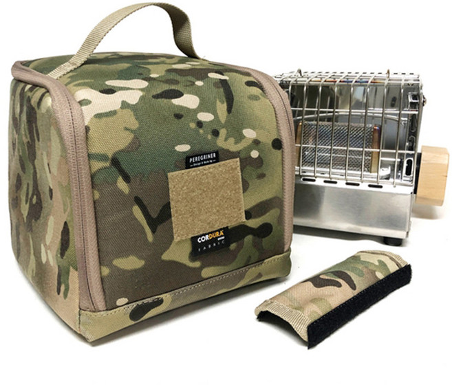 페레그리너 큐빅가방 큐빅히터-멀티캠코듀라 가방+손잡이커버 난로가방, 1개