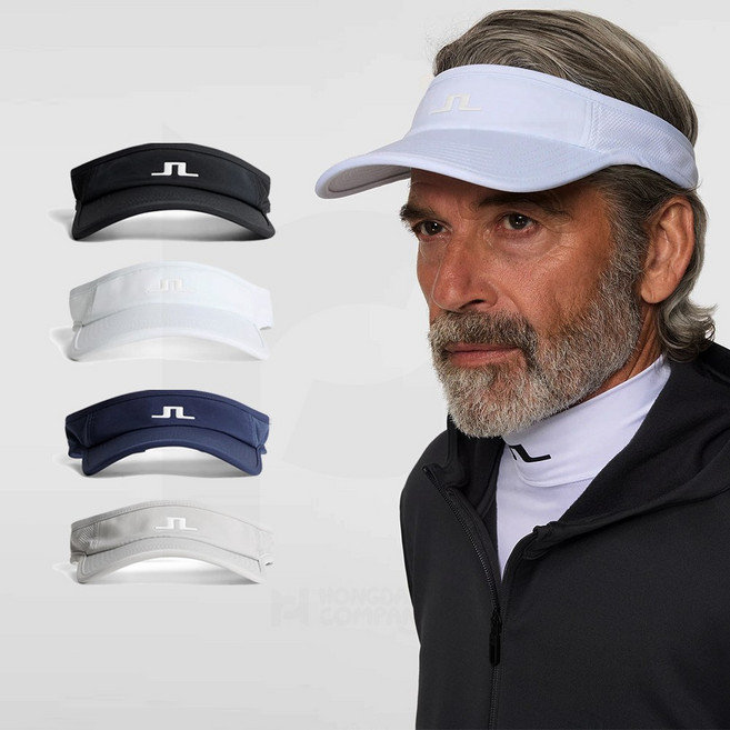 제이린드버그 남자 여름 골프모자 게인 바이저 썬캡 라운딩모자