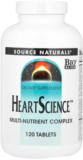 소스내추럴스 심장 과학(Heart Science) 다중 영양소 복합체 120 정, SNS00341, 1개, 120정 - 쿠팡