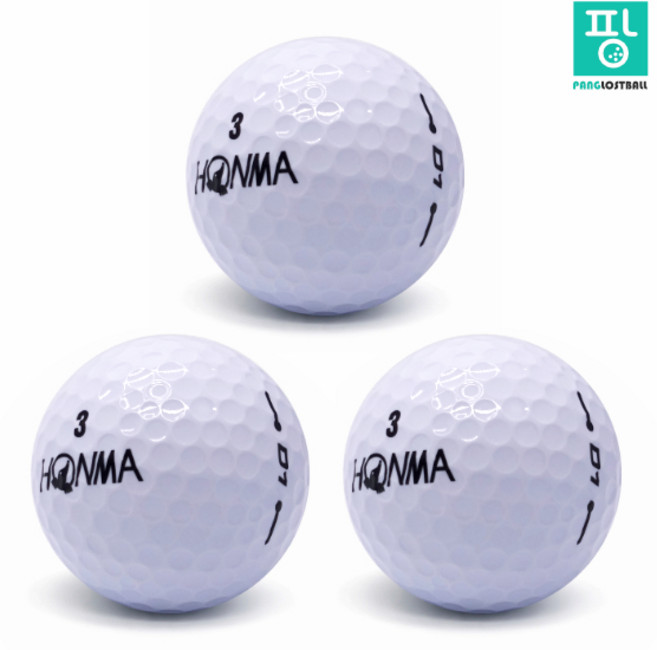 [팡로스트볼] 혼마 화이트 2피스 A-급 실속형 로스트볼 골프공, 1개, 20개입, 흰색