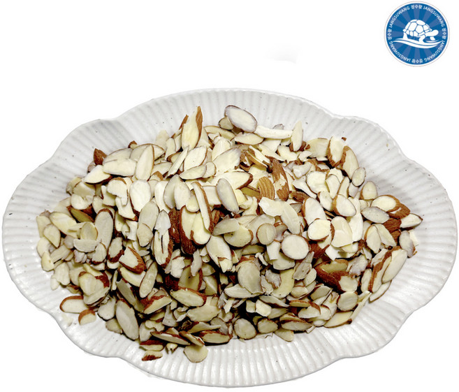 장수왕 아몬드슬라이스 500g 중부시장도매 견과류, 1개