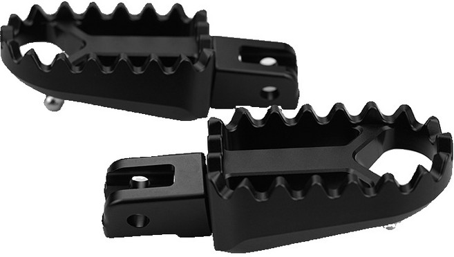 OD 트라이엄프 호환 스크램블러1200/본네빌T100/본네빌T120 튜닝 풋패그 발판 페달, (블랙)스크램블러1200XE/XC