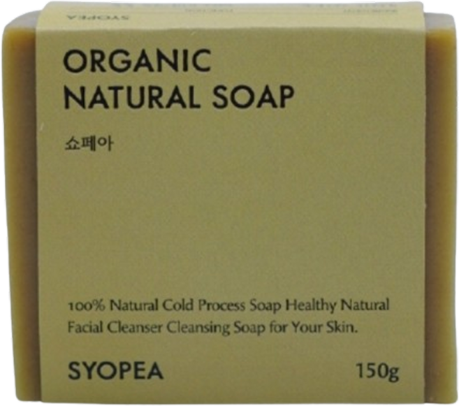 [세안 후 건조 해결] 쇼페아 95% 산양유 꿀 비누 150g 화장지우는 클렌징솝 얼굴 몸 겸용 천연 수제비누, 1개입