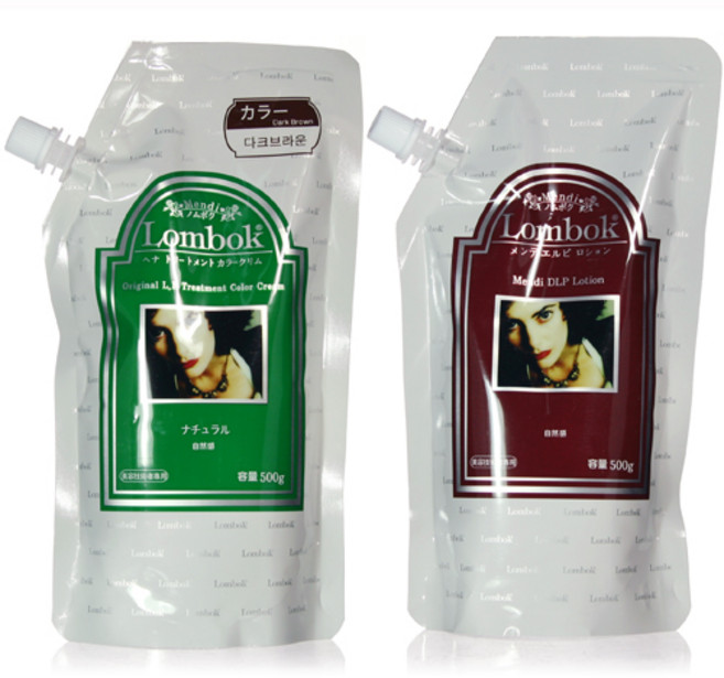 [가인] 오리지날 엘비 트리트먼트 칼라크림 1제500g+2제500g 염모제, [다크 브라운]Dark Brown, 1개