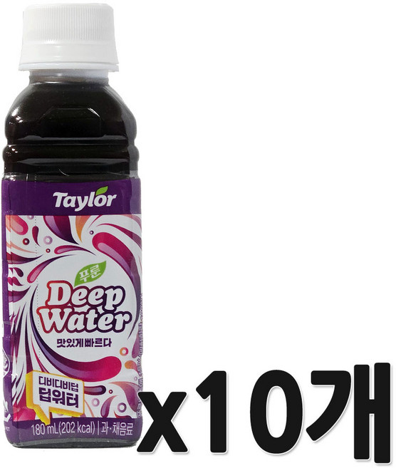 테일러 푸룬 딥워터, 180ml, 10개