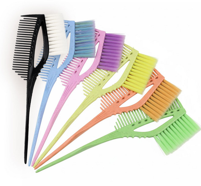 더빗다 전문가용 고급형 부드럽고 넓은 염색솔, 블랙, 2개