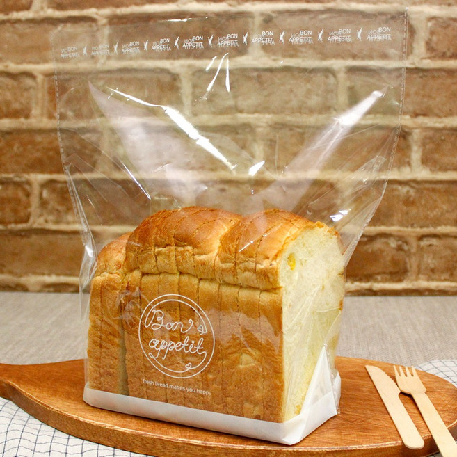 제이팩토리 투명 식빵 포장 비닐봉투 보나뻬띠 대, 200개, 1세트