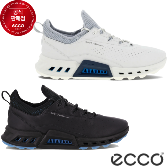 에코 130404 남성골프화 화이트 블랙 2가지색상 고어텍스골프화 에코코리아정품