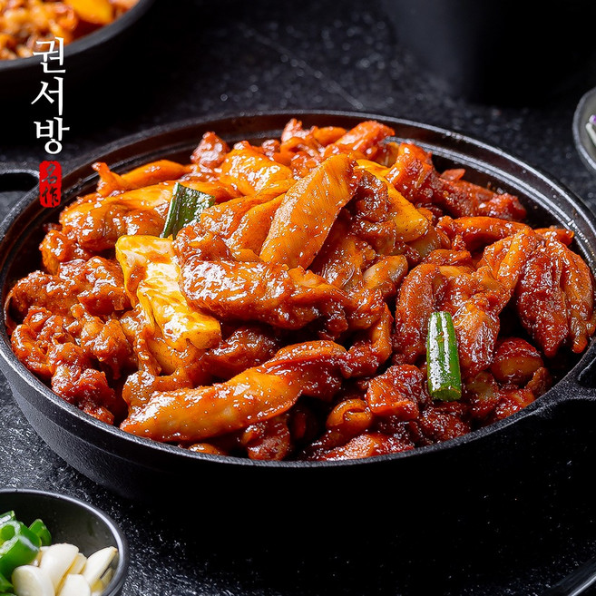 권서방 정통 닭갈비, 3개, 500g