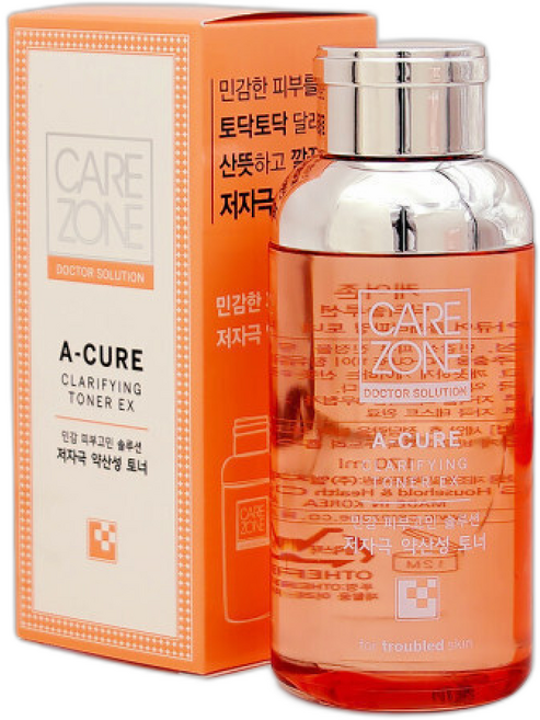 케어존 닥터솔루션 아큐어 클래리파잉 토너, 170ml, 1개