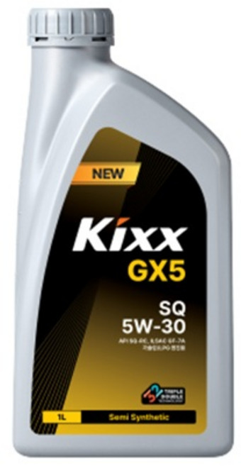 KIXX 킥스 GX5 SQ 5W-30 가솔린 LPG 합성 엔진오일 1L /GS칼텍스, 5w30, 1개