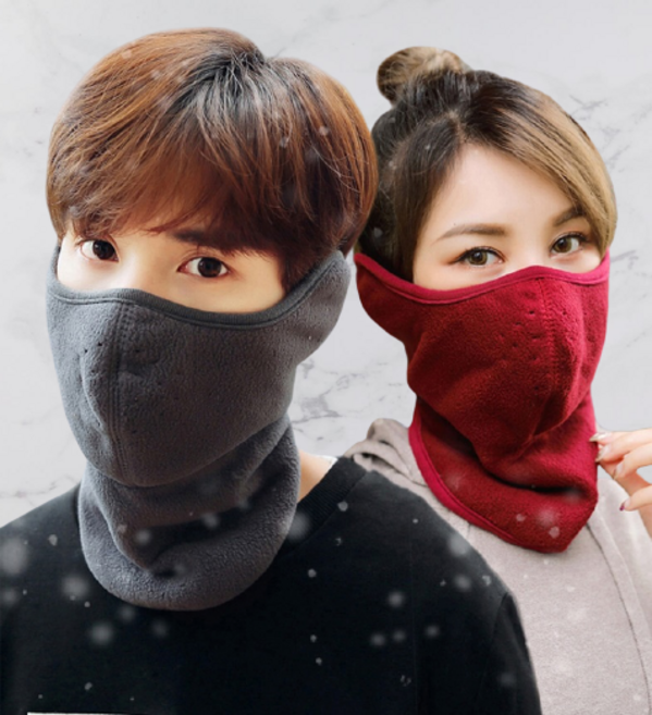 방한마스크 귀입목 올인원 겨울마스크 오토바이 배달 낚시 겨울산행 극세사 겨울등산 귀마개 넥워머 겨울 안면 마스크 여름마스크 쿨마스크, 극세사올케어넥워머그레이