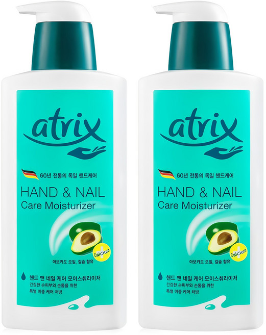 아트릭스 핸드 앤 네일 케어 모이스춰라이저, 400ml, 2개