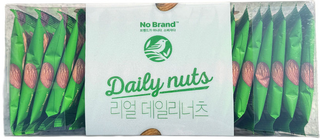 (노브랜드) 리얼 데일리너츠 400g (20gx20개) 400g 1개
